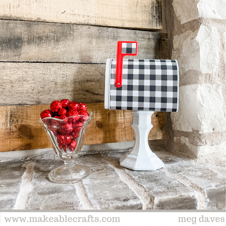 Mini Mailbox Dollar Store Craft for Valentine’s Day